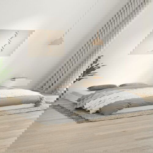 The Living Store Posteljni okvir bel 160x200 cm trdna borovina - Posteljni Okvir, (21529469) Slike