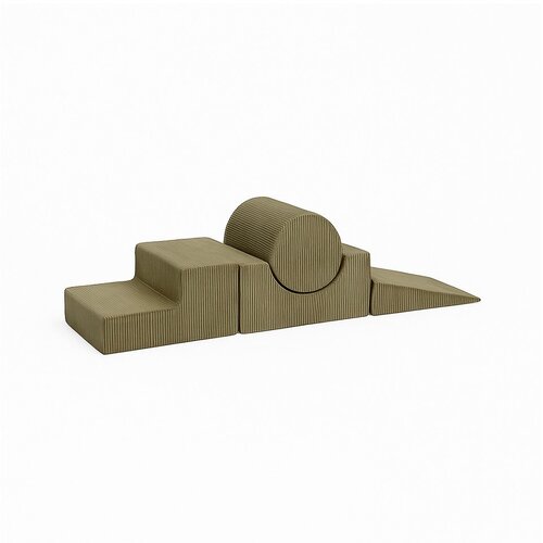 MeowBaby Kaki krpo penasto igri&scaron;če 45x170x30 cm Montessori - Cene