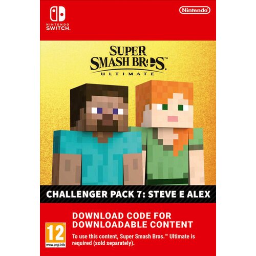 Nintendo Super Smash Bros. Ultimate - Challenger Pack 7: Steve & Alex (DLC) (Switch) eShop Key EUROPE Cene