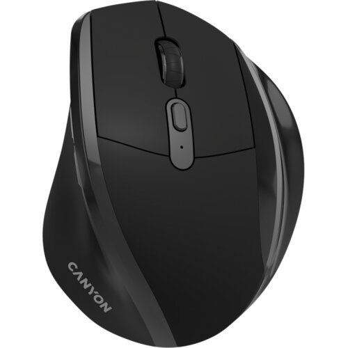 Canyon mouse OnClick 17 Ergonomic 6 buttons 1600DPI Wireless Black Cijene