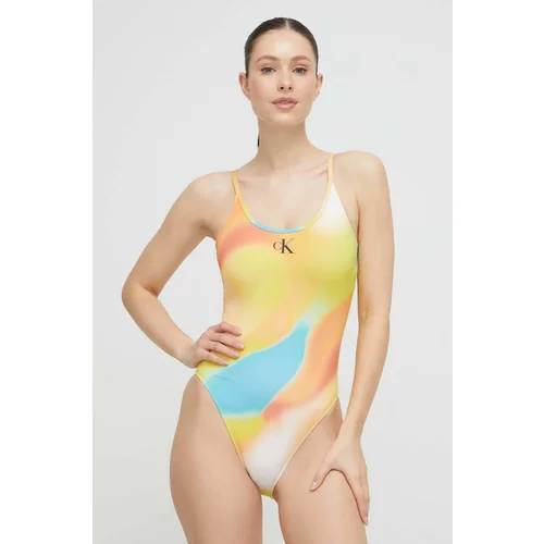 Calvin Klein Jednodijelni kupaći kostim mekane košarice