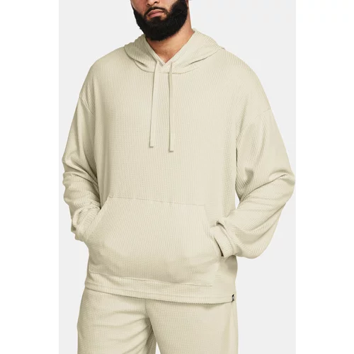 Under Armour UA Rival Waffle Hoodie Pulover Bela