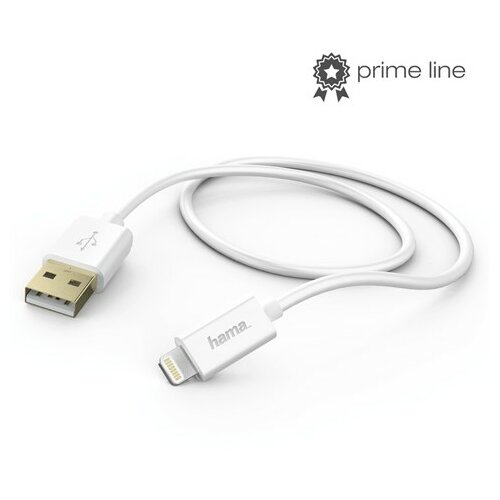 Hama Kabl USB za Apple iPhone 5/5s/5c/6/6 Plus MFI 1.5m, Beli 173640 kabal Cene