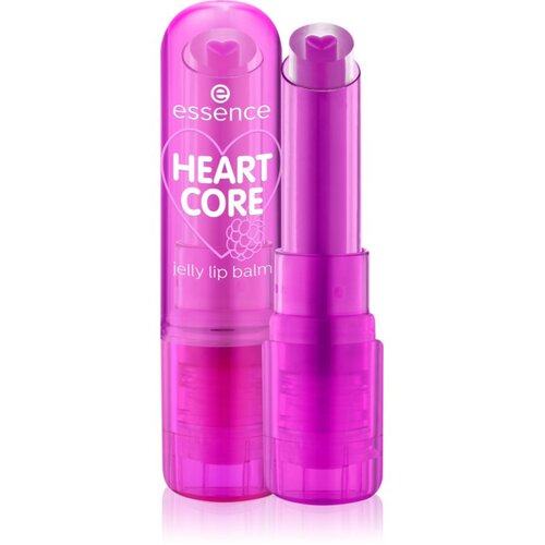Essence HEART CORE tonirani balzam za ustnice s sijajem odtenek 03 Berry-Berry Cute 3 g Slike