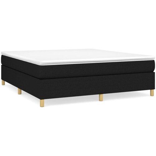 Maison Chic Box spring postelja - Vzmetna postelja z vzmetnico črna 180x200 cm blago SL8208, (21886226) Cene