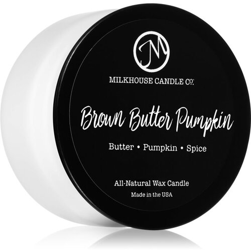 Milkhouse Candle Co. Creamery Brown Butter Pumpkin dišeča sveča Sampler Tin 42 g Cene