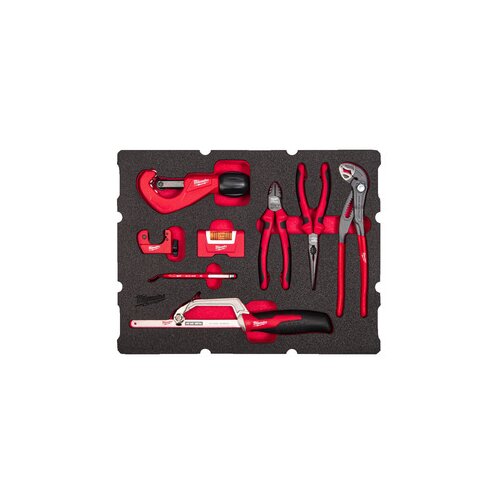 Milwaukee 8-delni Packout umetci od pene za fioku - vodoinstalaterski set 4932493639 Cene