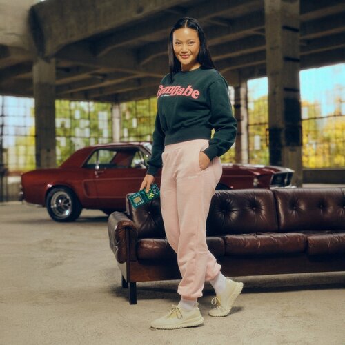 GymBeam Ženska majica dugih rukava GymBabe Forest Cijene