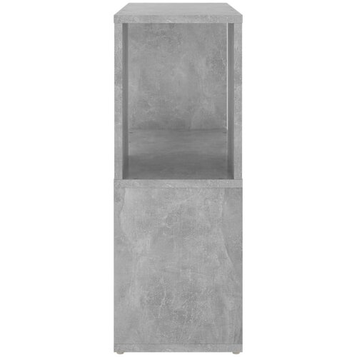  za knjige siva boja betona 60x24x63cm konstruirano drvo Slike