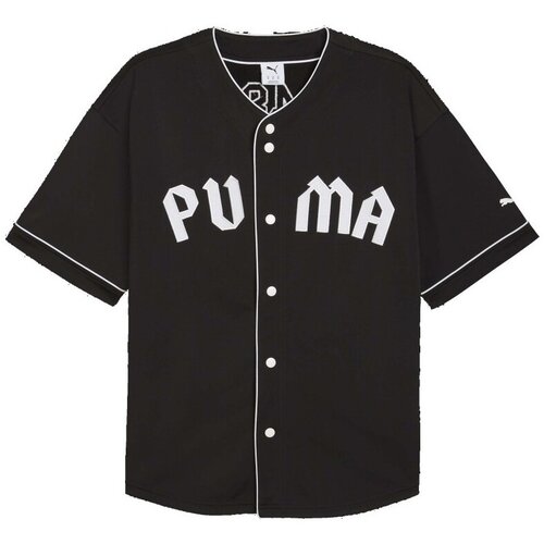 Puma OVERSIZED BASEBALL JERSEY Crna Slike