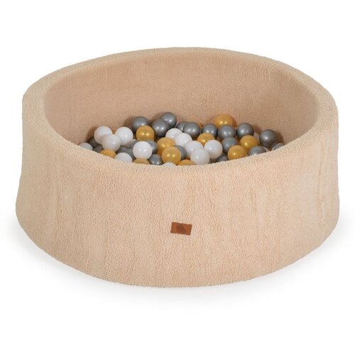 Moni_Toys bazen s lopticama Bouclé 200 kom Beige Cene