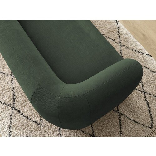 Bobochic Paris Zelena sedežna garnitura iz &amp;scaron;enilje 160 cm Celine &amp;ndash; Slike