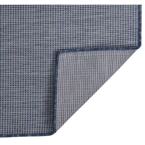 tepih ravnog tkanja 160 x 230 cm plavi Slike