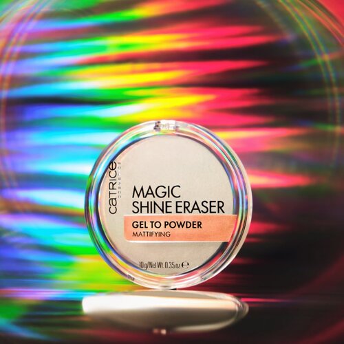 Catrice Magic Shine Eraser Gel To Powder matirajoči puder z gelasto teksturo odtenek 010 Camera Ready 10 g Slike