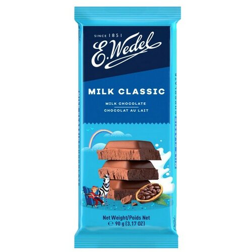 WEDEL mlečna čokolada classic 90g Slike