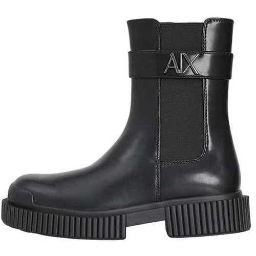 Armani Exchange crne ženske čizme Cene