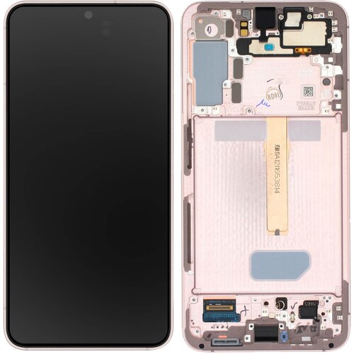 Samsung Originalni zaslon Galaxy S22 Plus, celoten blok z dinamicnim zaslonom AMOLED, roza steklo na dotik, servisni paket, (21733445) Cene