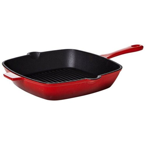 Gasiks tiganj grill liveni emajl gril tiganj 26x26 cm Slike