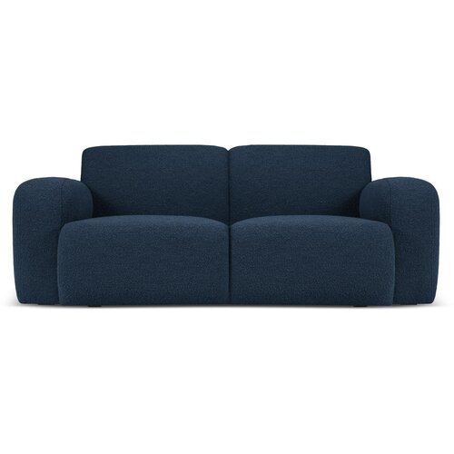 Micadoni Home Temno modra sedežna garnitura iz tkanine bouclé 170 cm Molino – Cene