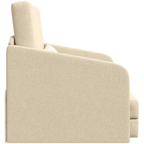  Krevet na razvlačenje Krema 65 x 80 x 83 cm tkanina Slike