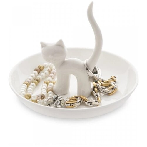 Balvi Porcelanasto stojalo za nakit Cat – Cene