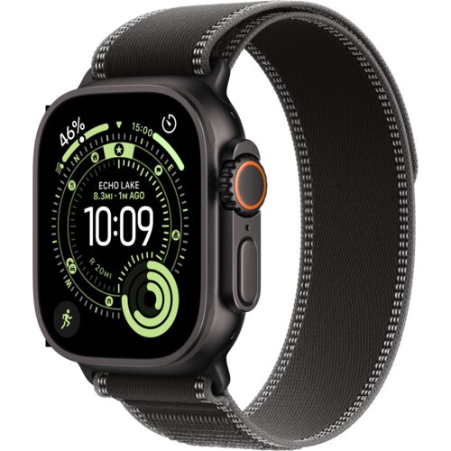 Apple Watch Ultra 3 Cellular 49mm Black Titanium Case with Black/Charcoal Trail Loop - M/L Cijene