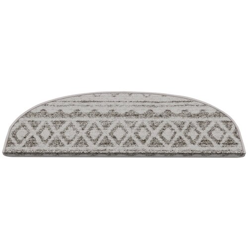 Vitaus Kremno beli komplet preprog za stopnice 16 ks 20x65 cm Cottage Warmth &amp;ndash; Slike