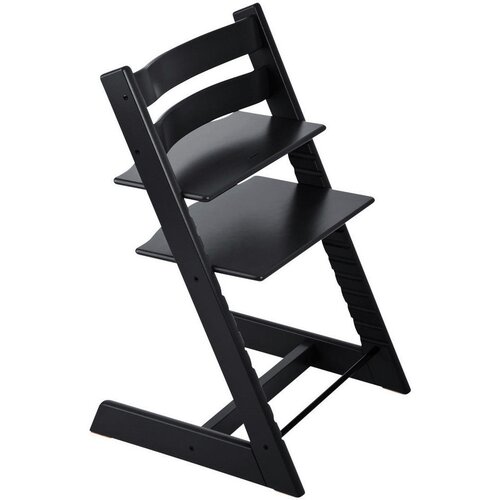 Stokke stol za hranjenje Tripp Trapp set 3v1 black/anthracite 685800- lezalka Slike