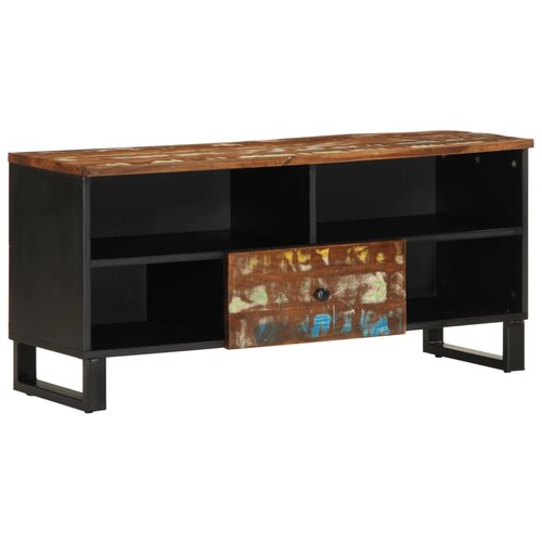 Maison Chic TV omarica - TV stojalo - Televizijska omarica 100x33x46 cm trden predelan les in inženirski les, (21699994) Slike