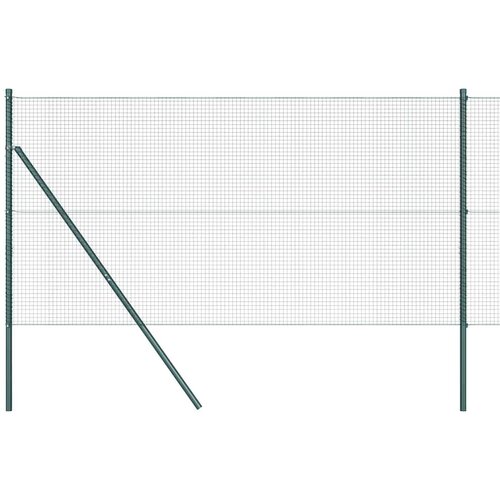  Zavarena žičana ograda za fiksaciju 50 x 1,2 m Zelena Mreža Slike