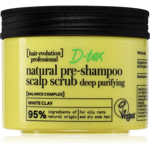Natura Siberica Hair Evolution D-Tox globinsko čistilni piling za lase in lasi&amp;scaron;če 150 ml Slike