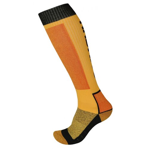 Husky Snow Wool socks yellow / black Cene