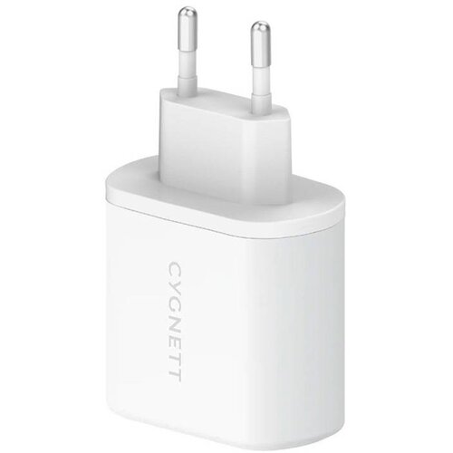 Cygnett 2x USB-C 35W omrežni polnilnik (bela), (21065615) Slike