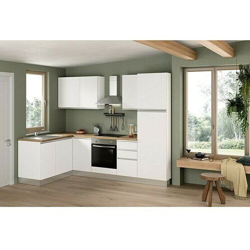 Marinelli Cucine Montažna kutna kuhinja Luce (Š x D: 270 x 160 cm, S električnim uređajima) Cijene