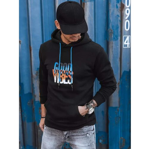 DStreet Black men&amp;#039;s insulated hoodie BX5377 Slike