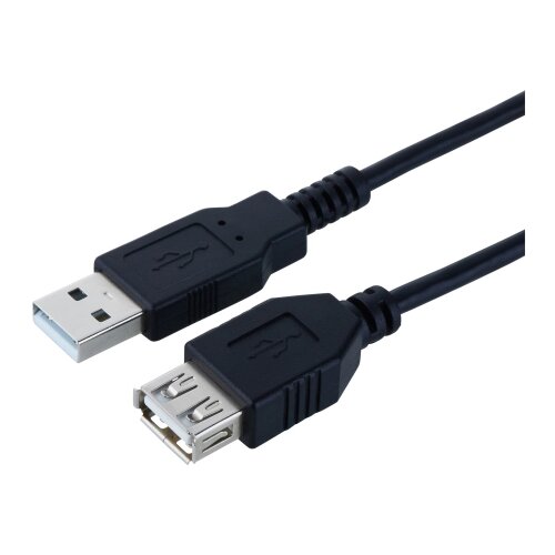 Logilink USB Cable Extension 2m CU0010B Black Slike