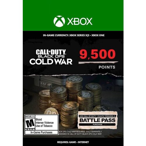  9,500 call of duty: black ops cold war points xbox live key global Slike