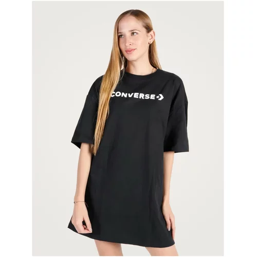 Converse Black Women's Oversize T-Shirt - Women