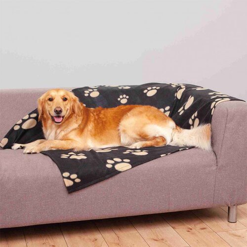  Ćebe za pse Barney 150x100 cm Black i bež Cene