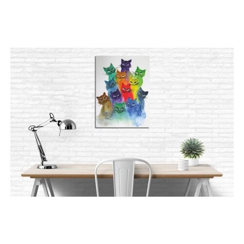 Majestic Slika na zidu na platnu 30x40cm Slike