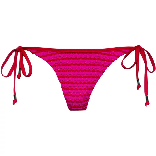 Seafolly Bikini hlačke roza / rdeča