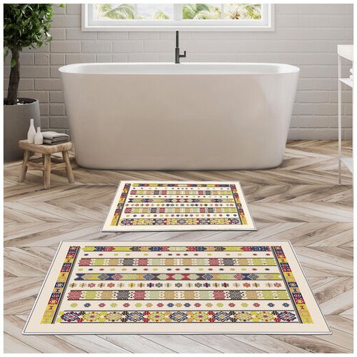 Lessentiel Maison set podloga za kupatilo 2 komada KT474 Slike