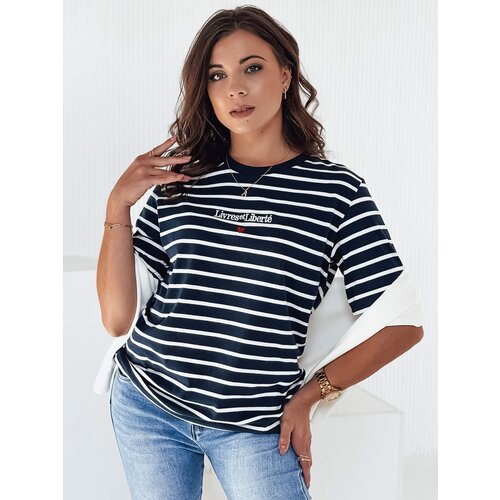 DStreet T-shirt damski TUMULS granatowy Cene