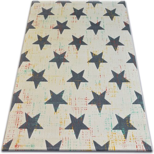 RugsX Preproge Preproga SCANDI 18209/063 - ZVEZDE 140x200 cm Bela Cene