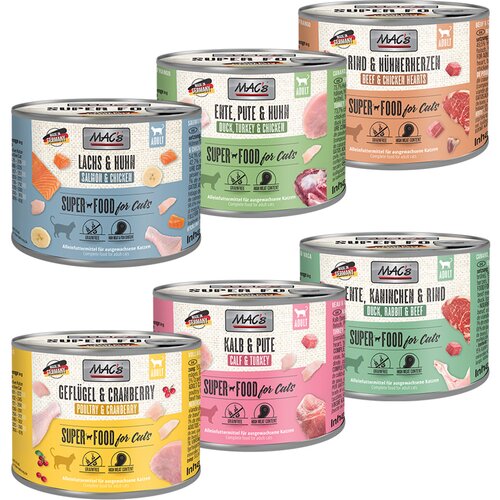 MAC&amp;#039;s Probno pakiranje: MAC&amp;acute;s Cat - 6 x 200 g Mix (6 vrsta) Slike