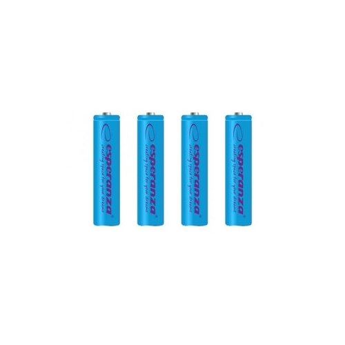  Punjive baterije ESPERANZA RECHARGEABLE Ni-MH AAA 1000MAH 4kom. blue, EZA102B Slike