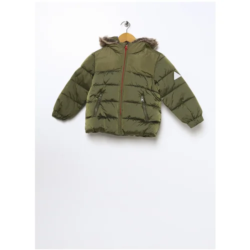 Koton Winter Jacket - Khaki - Puffer