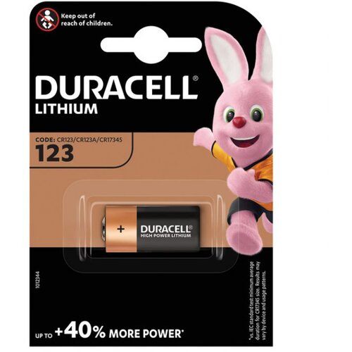  BATERIJA LITIJ FOTO 3V PK1 DURACELL 123 BLISTER Slike