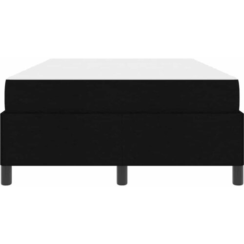  box spring s madracem crni 120 x 190 cm od tkanine Slike