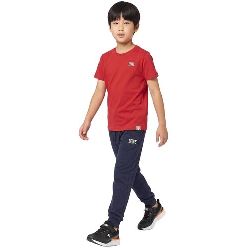 Leone 1947 Hlače Boy Small Logo Modra Cene